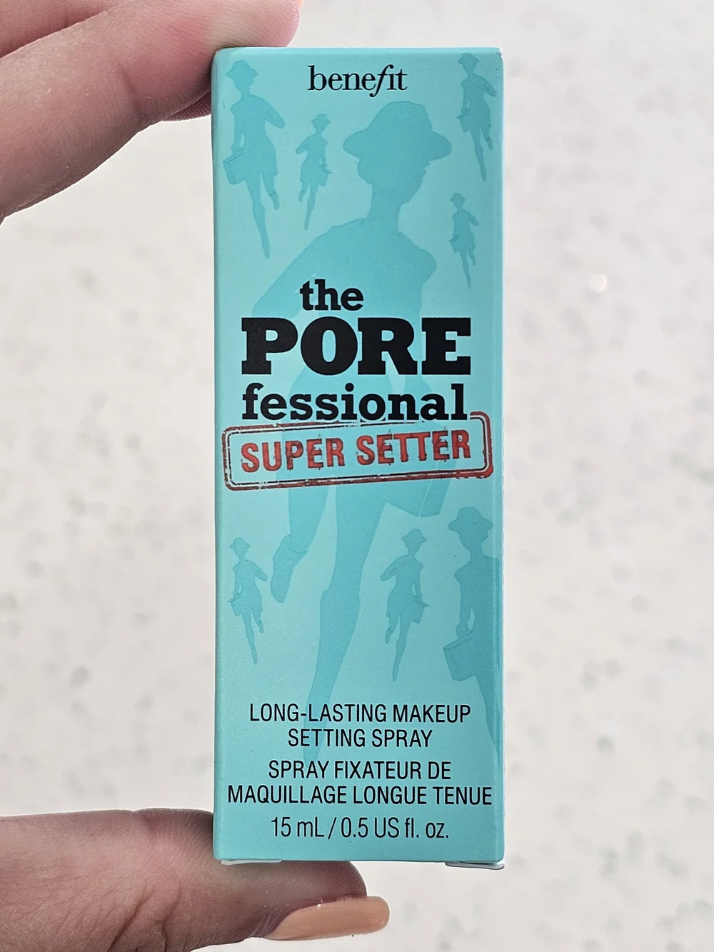 Benefit the POREfessional Super Setter Makeup Setting Spray Turquoise